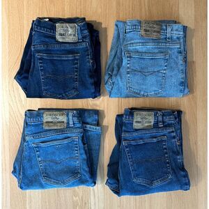 Vintage Jordache Women's Denim High Rise Tapered Straight Leg Jeans Lot size 14